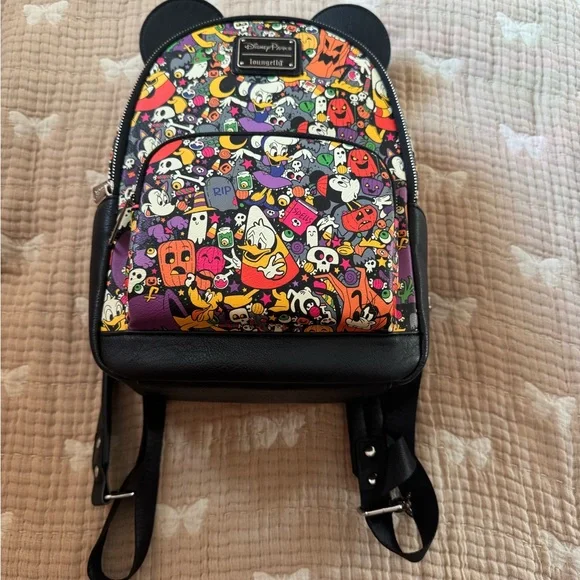 Loungefly Disney Halloween Backpack - Picture 2 of 4